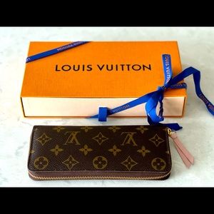 Louis Vuitton -  Clemence Wallet with Duster Sleeve and Box